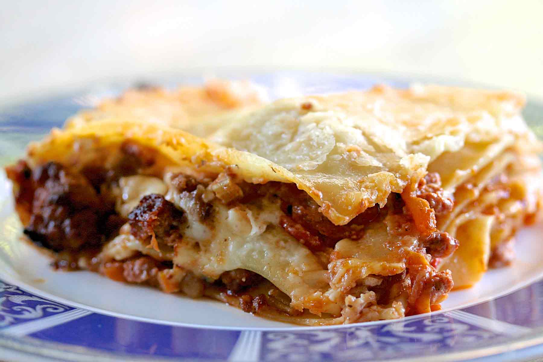 Receita de Lasanha à bolonhesa Fácil