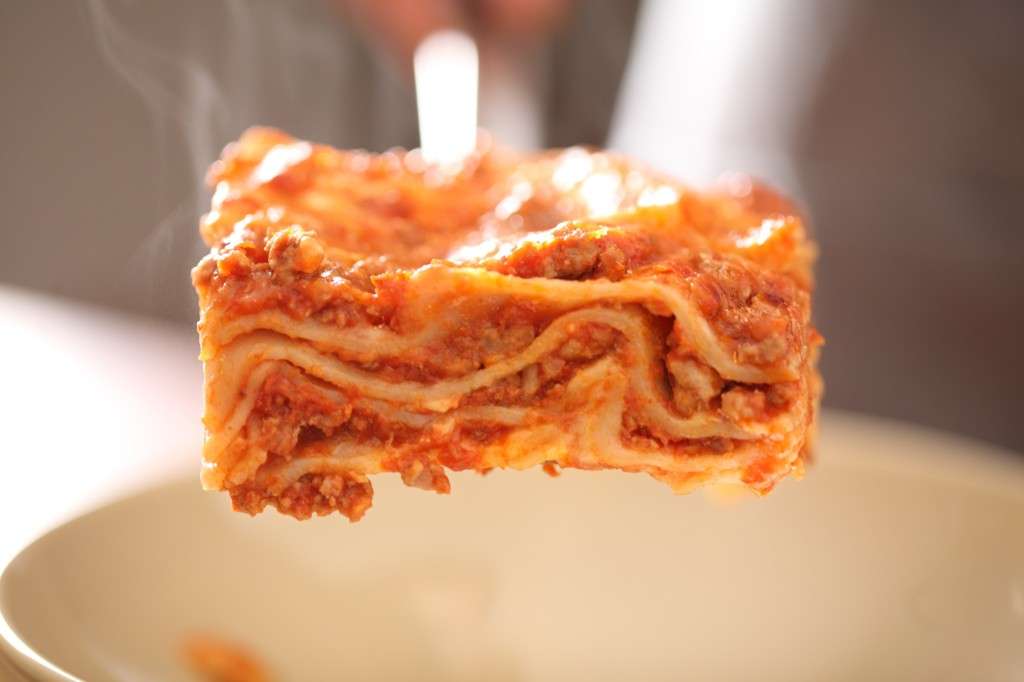 Receita de Lasanha a bolonhesa com molho branco