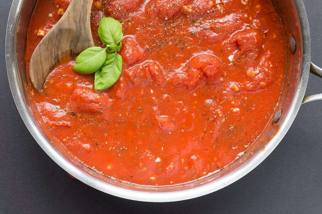 Receita de Molho de tomate caseiro para pizza