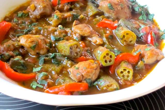 Receita de Quiabada com Frango Gostoso