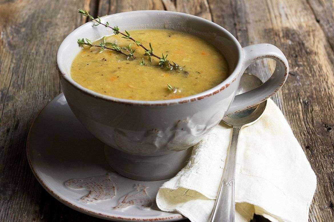 Receita de Sopa de Ervilha Cremosa e Rápida