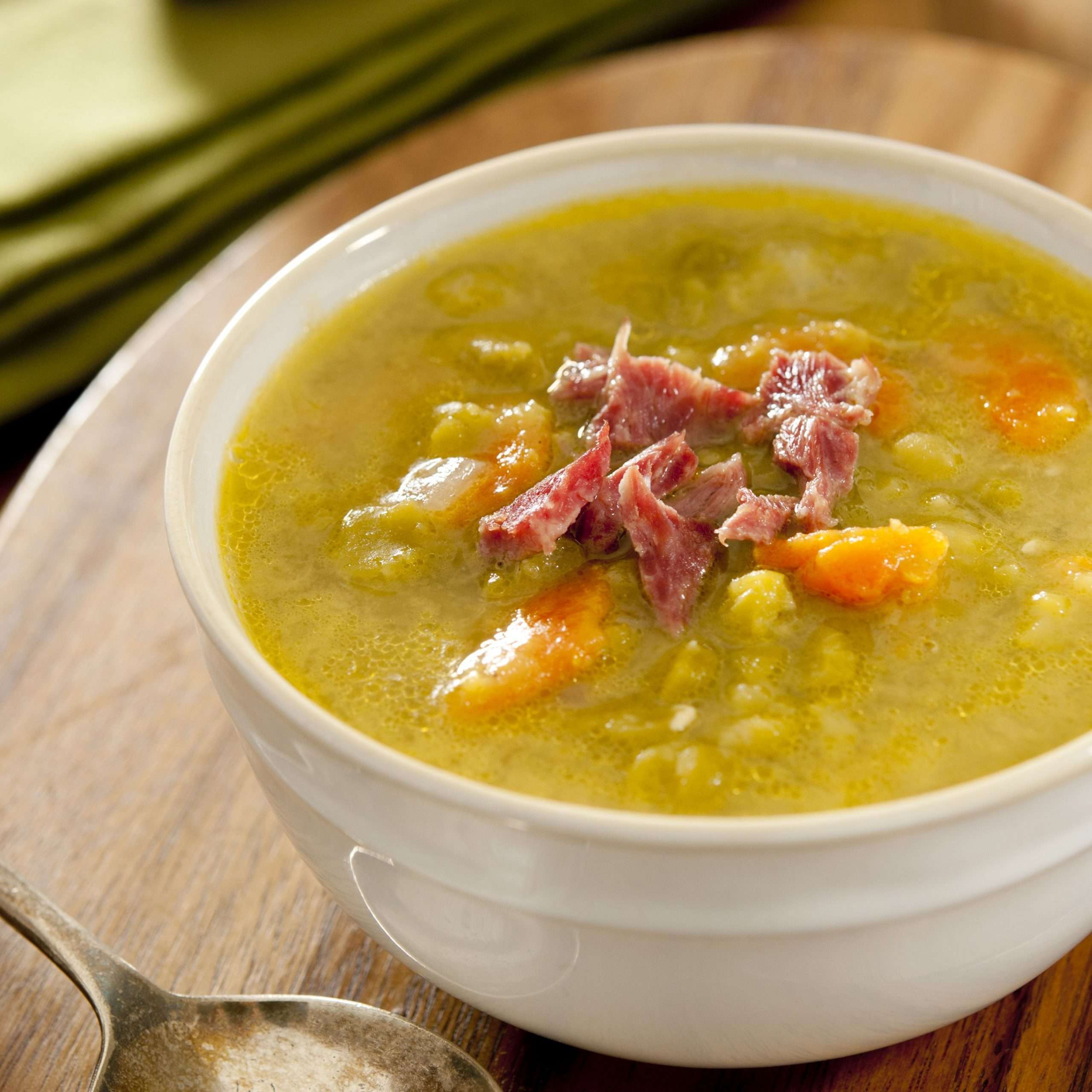 Receita de Sopa de Ervilha Rápida com Linguiça