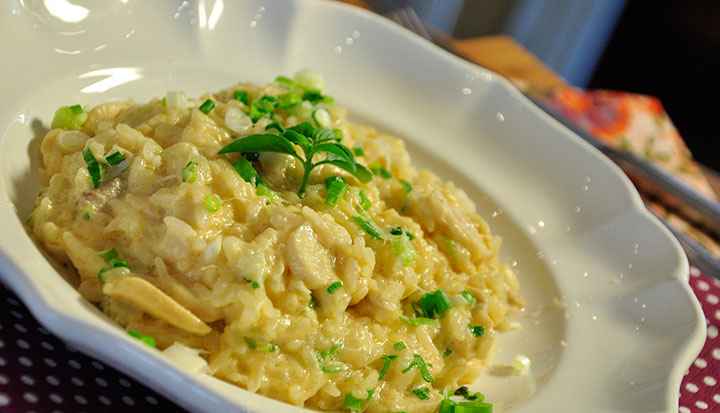 Receita de Arroz à Piamontese da Vovô