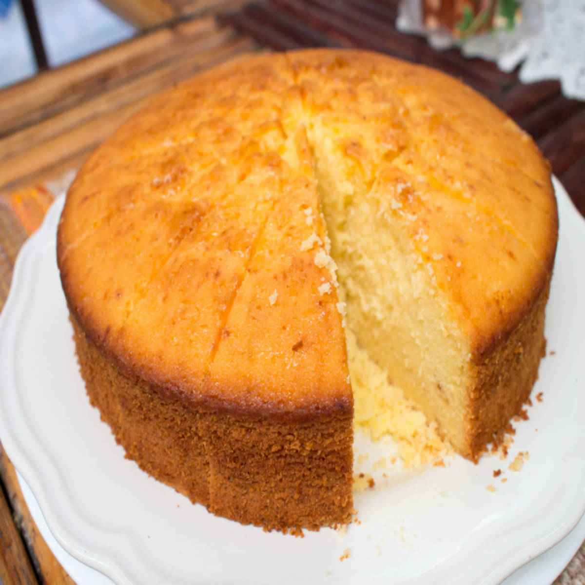 Receita de Bolo Pão de Ló Diferente