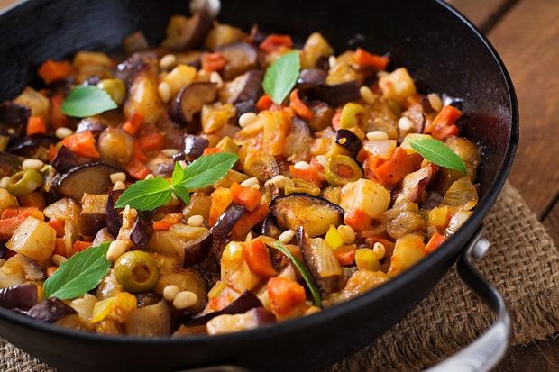 Receita de Caponata de Berinjela Clássica 