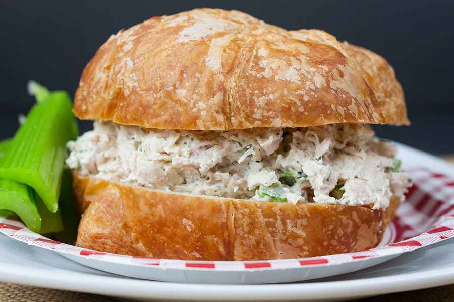 Receita de Sanduíche Natural de Frango e Atum