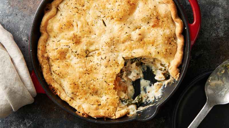Receita de Torta de frango cremoso com Catupiry 