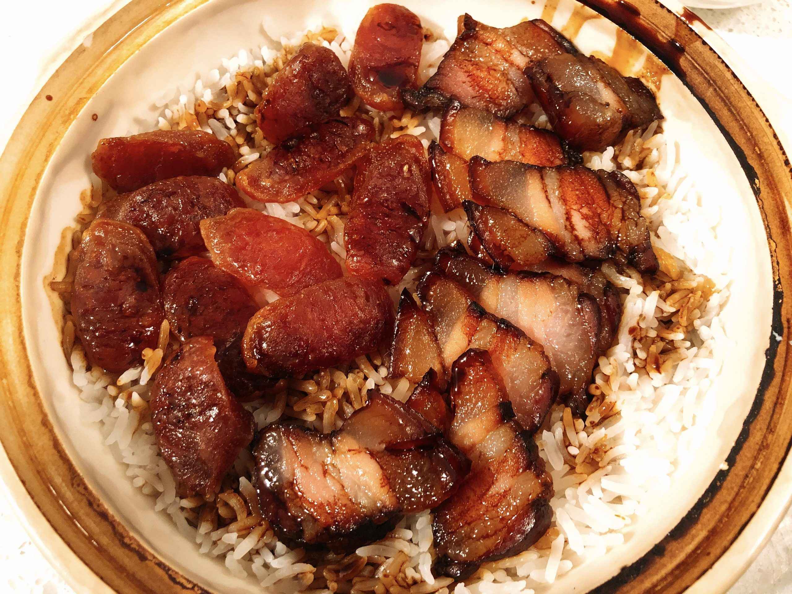 Receita de Arroz com Bacon e Linguiça