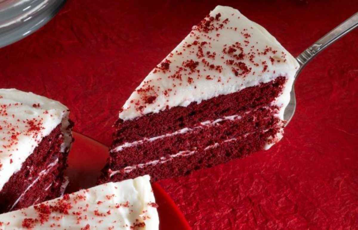 Receita de Bolo Red Velvet Saboroso