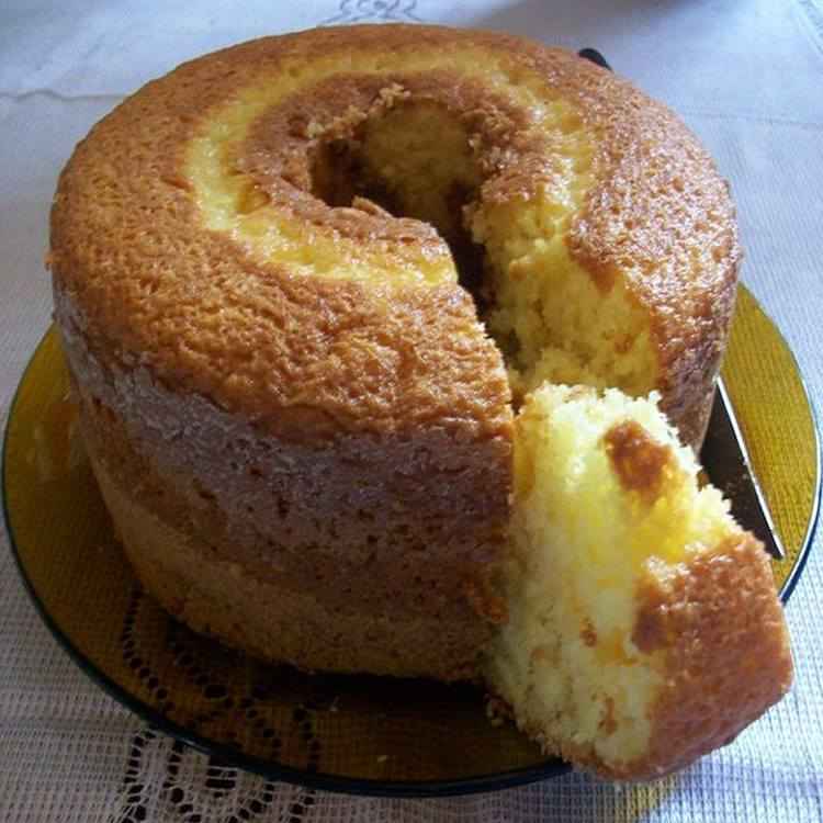 Receita de Bolo de Maracujá Fácil