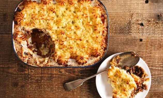 Receita de Escondidinho de Carne moída com Batatas Gratinadas