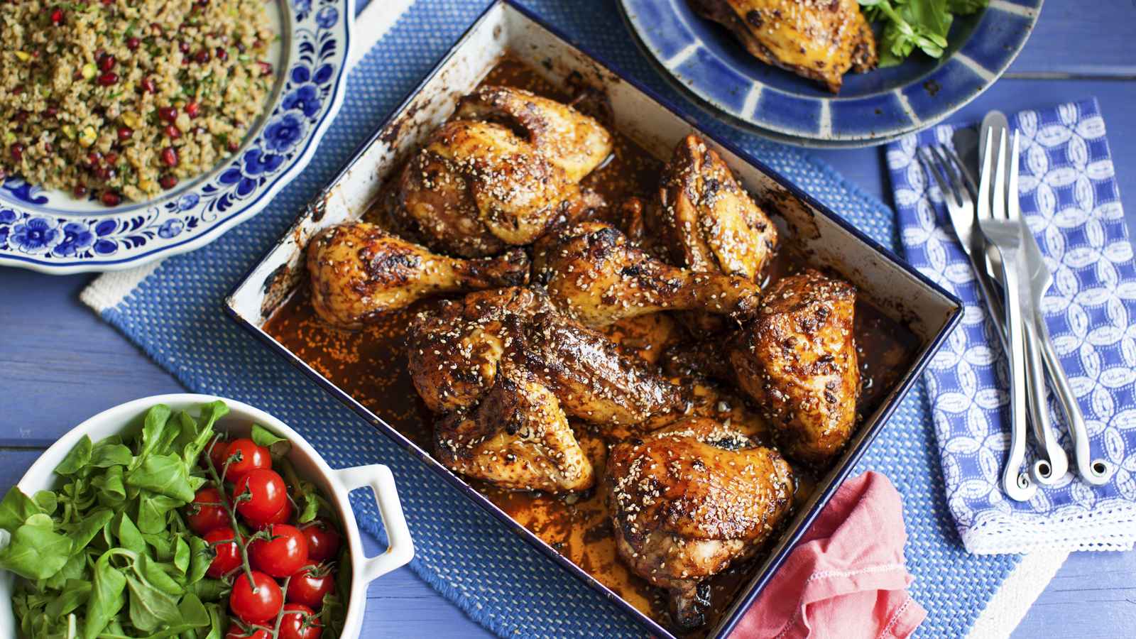 Receita de Frango no Forninho com Mel e Mostarda