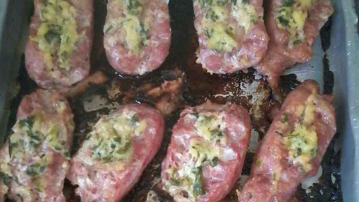 Receita de Linguiça no Forno bem temperado