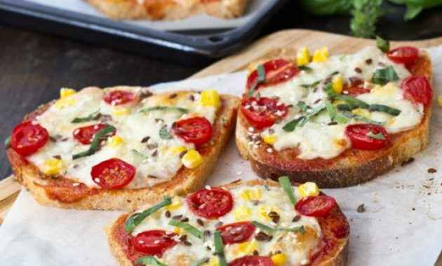 Receita de Pizza de Pão de Forma da Vovô