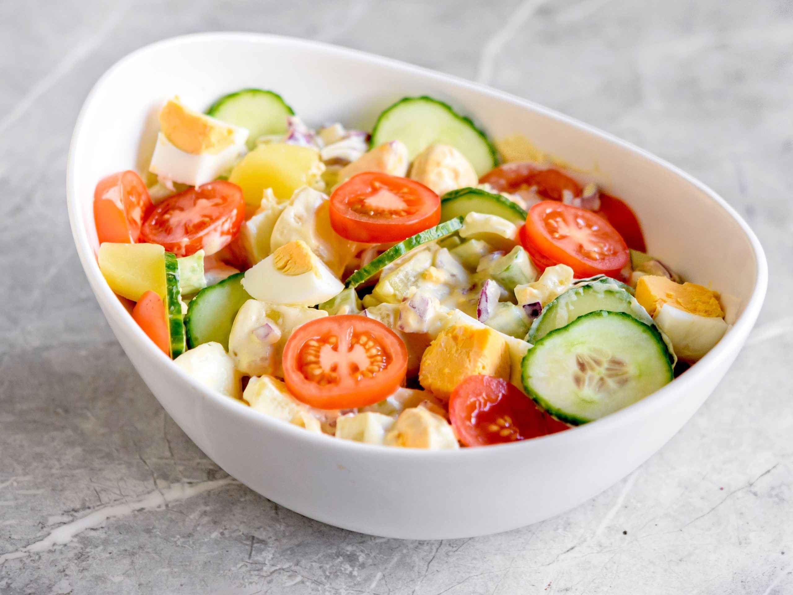 Receita de Salada de Batata Diferente