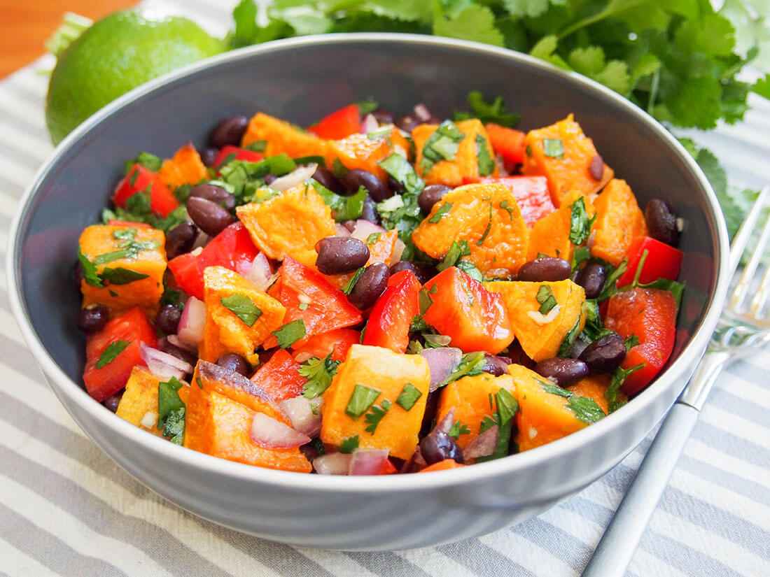 Receita de Salada de Batata Doce