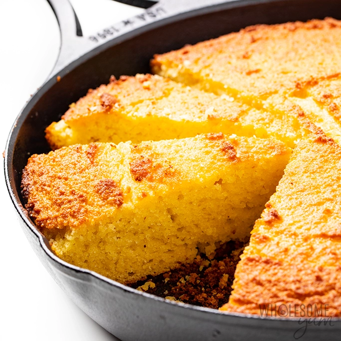 Receita de pão low carb de frigideira Caseiro