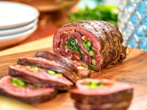 Receita de Bife à Rolê com recheio especial