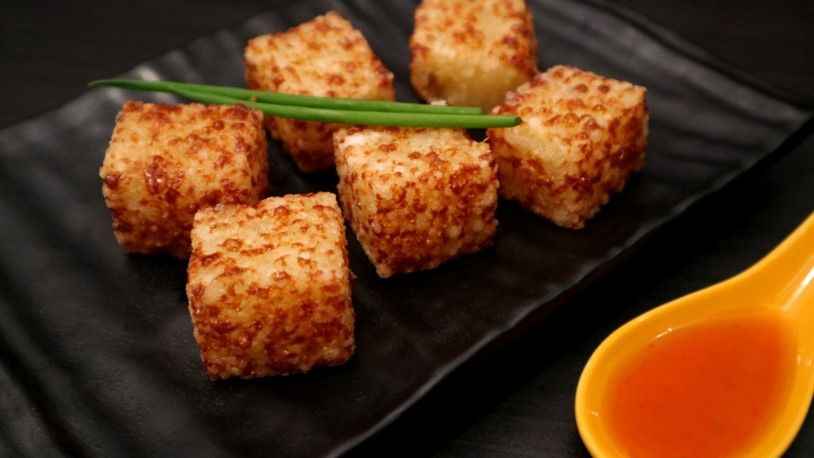 Receita de Dadinho de Tapioca com Queijo Coalho