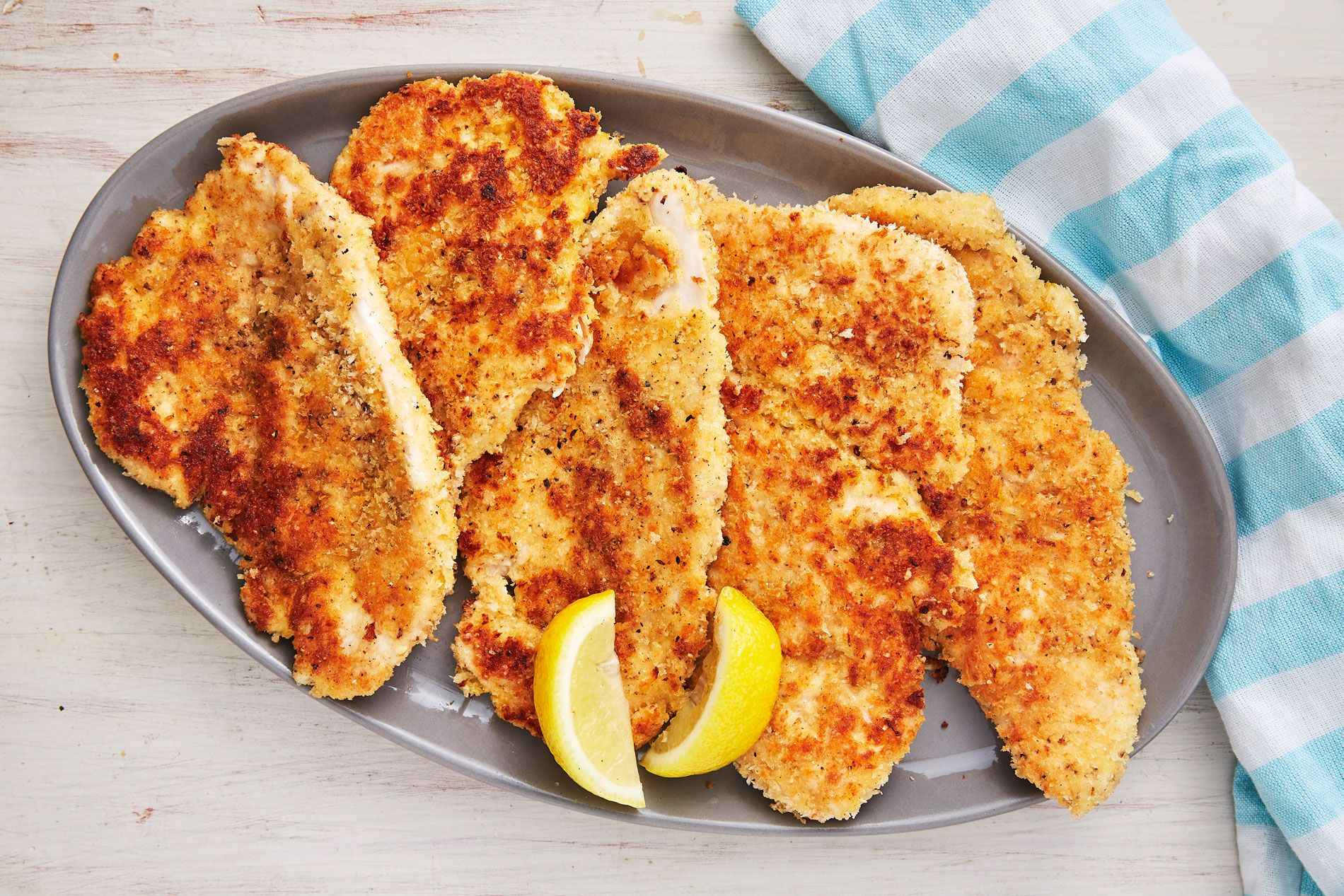 Receita de Filé de Frango Empanado Dourado