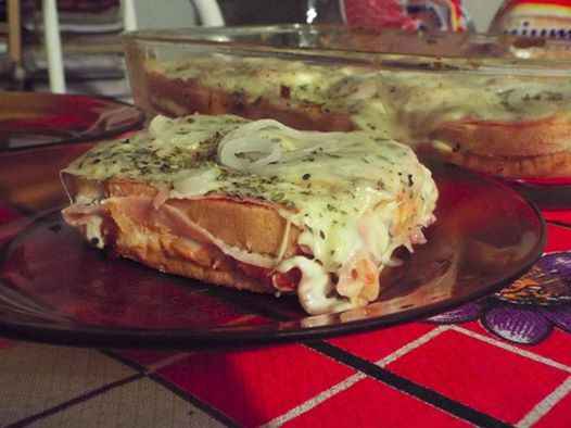 Receita de Lanche Bauru com Pão de Forma Fácil