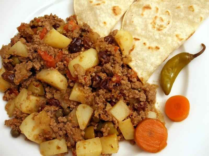 Receita de Picadinho de carne moída com legumes