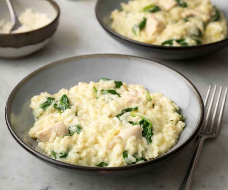 Receita de Risoto de Frango Cremoso