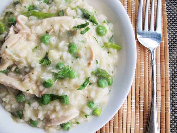 Receita de Risoto de Frango e Pimentão Amarelo