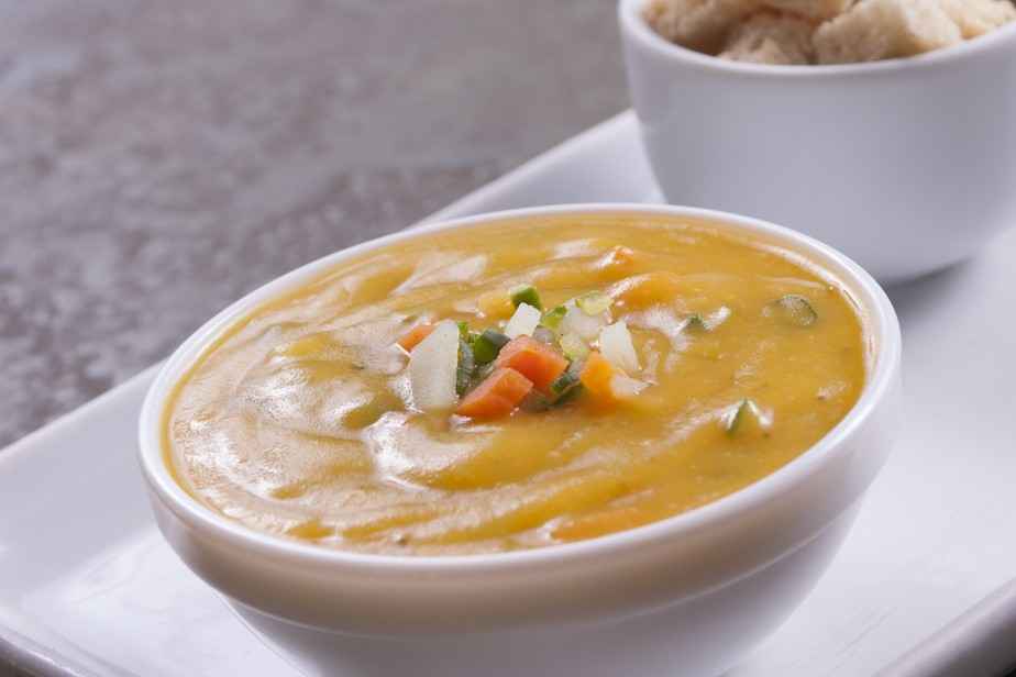 Receita de Sopa de Mandioquinha Original 