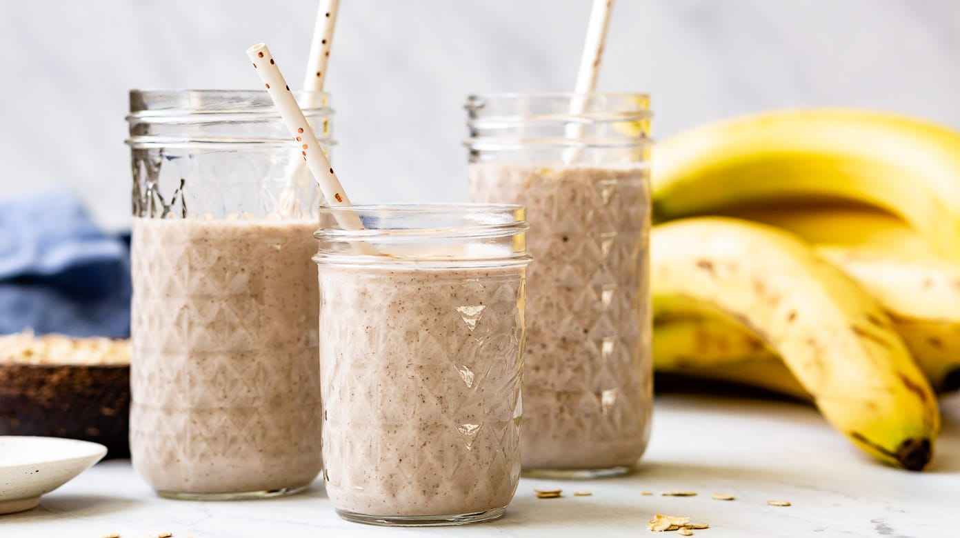 Receita de Vitamina de Banana Rápida 