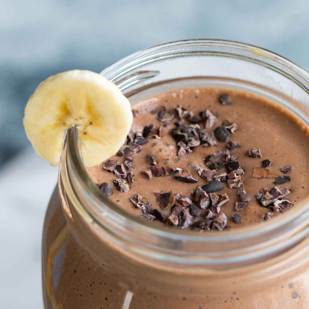 Receita de Vitamina de Banana com Cacau 