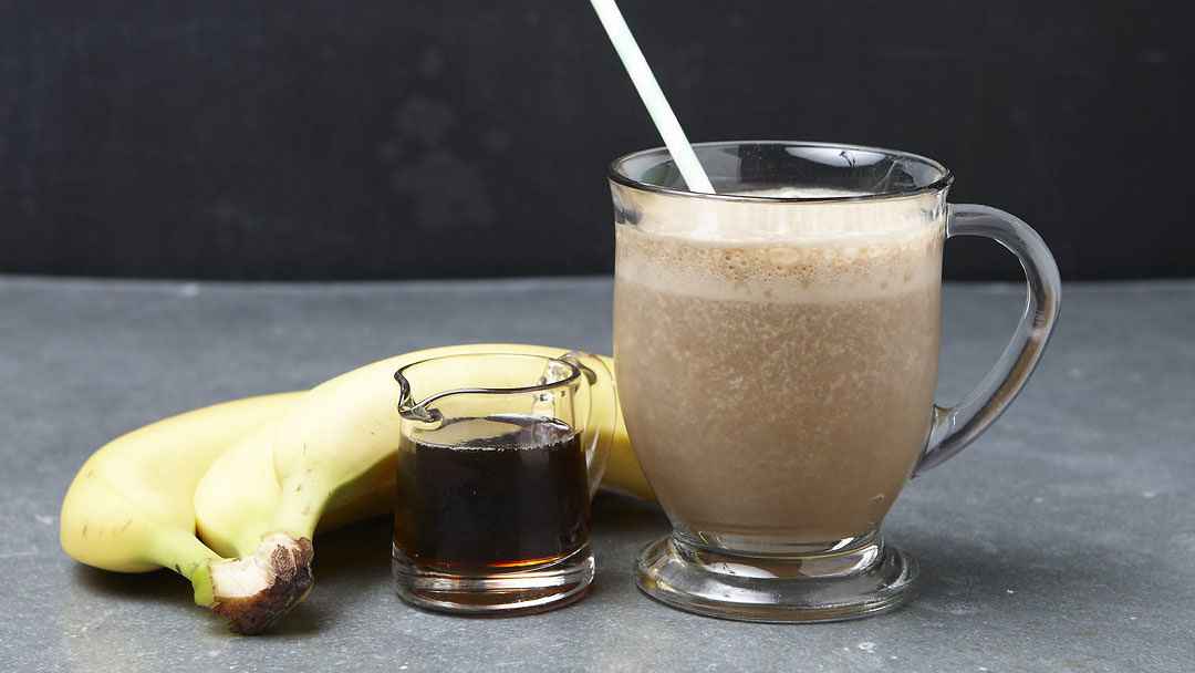 Receita de Vitamina de Banana com Café