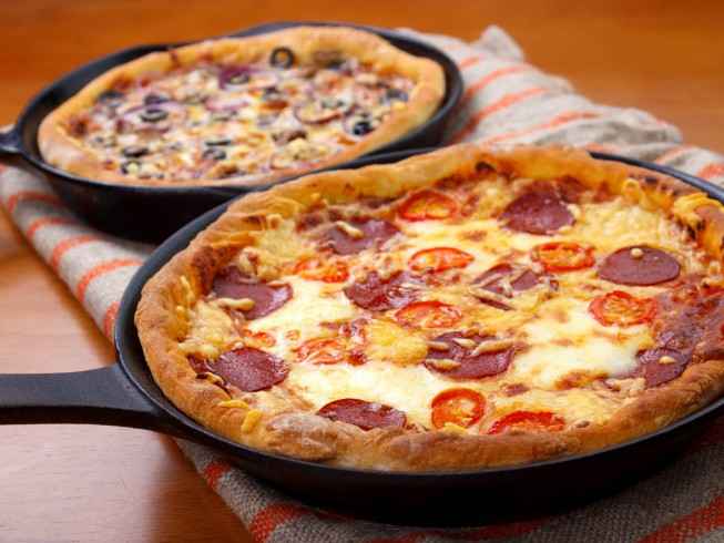 Receita de Pizza de Frigideira Edu Guedes