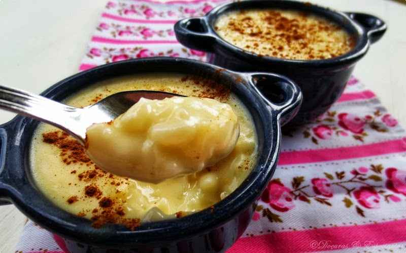 Jantar Rápido e Fácil Tudo Gostoso de Arroz doce com leite Creme
