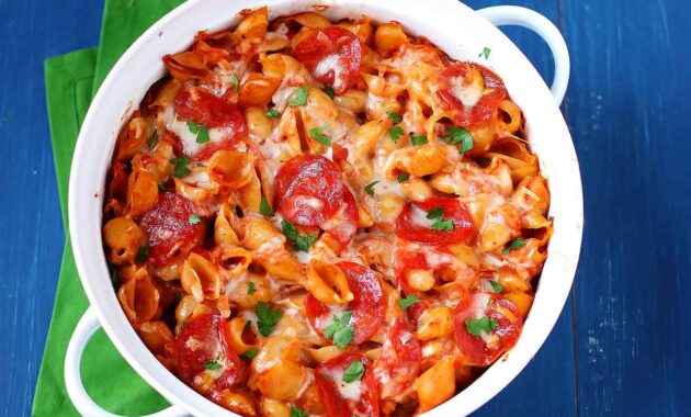 Macarrão com Calabresa