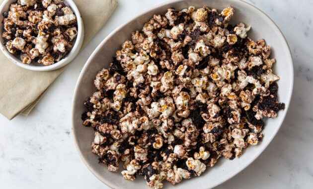 Pipoca de chocolate
