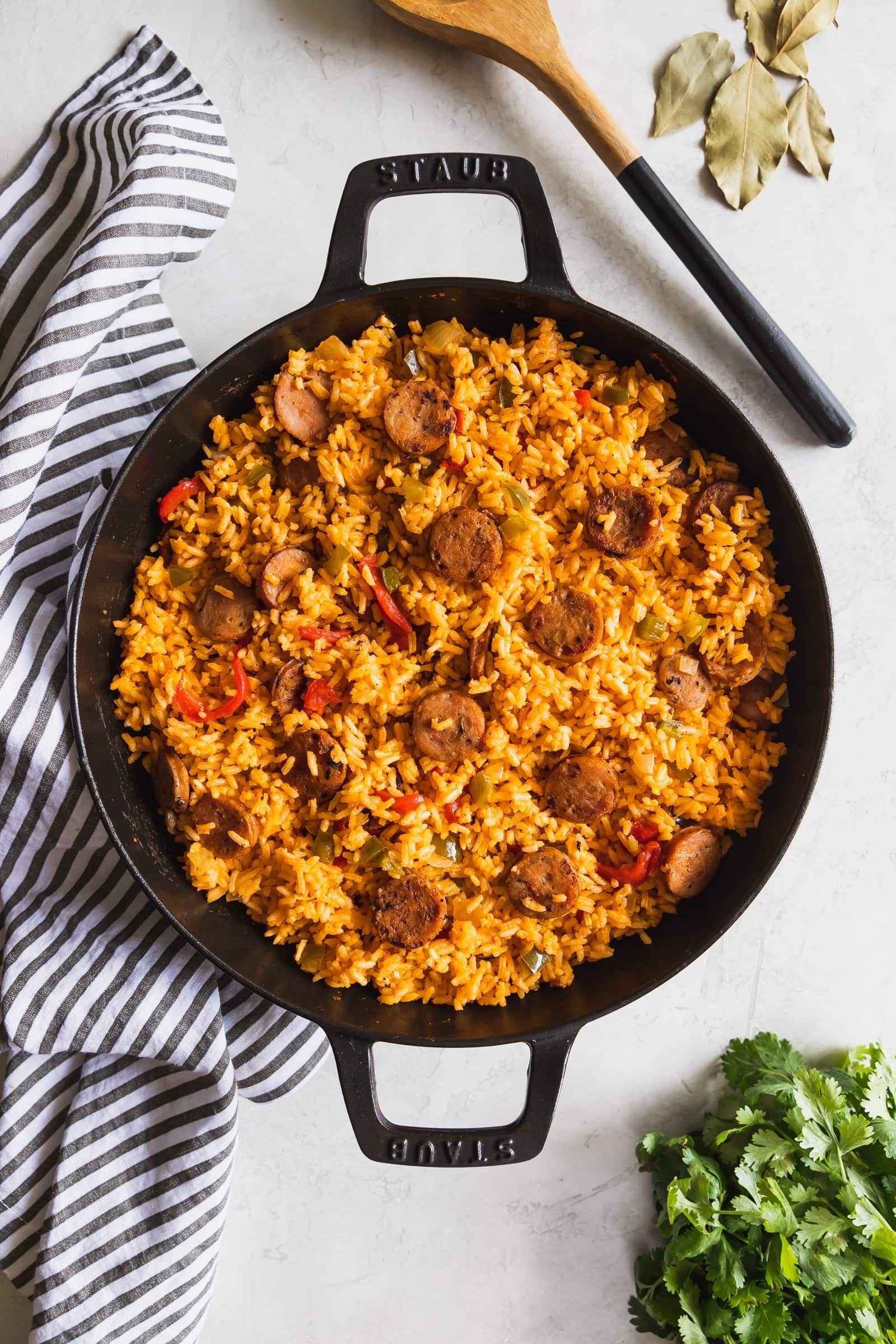 Receita de Arroz com Linguiça na Pressão
