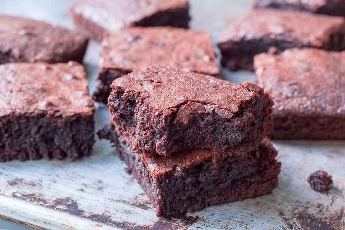 Receita de Brownie saudável 