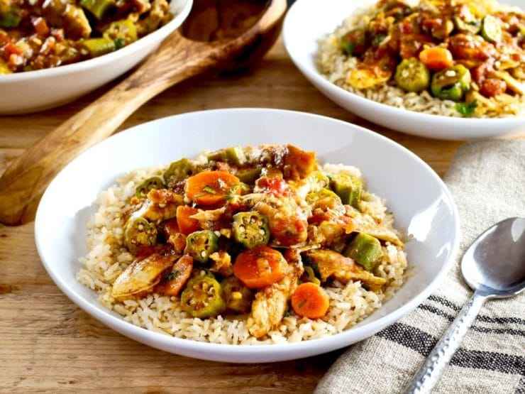 Receita de Frango com Quiabo Delicioso