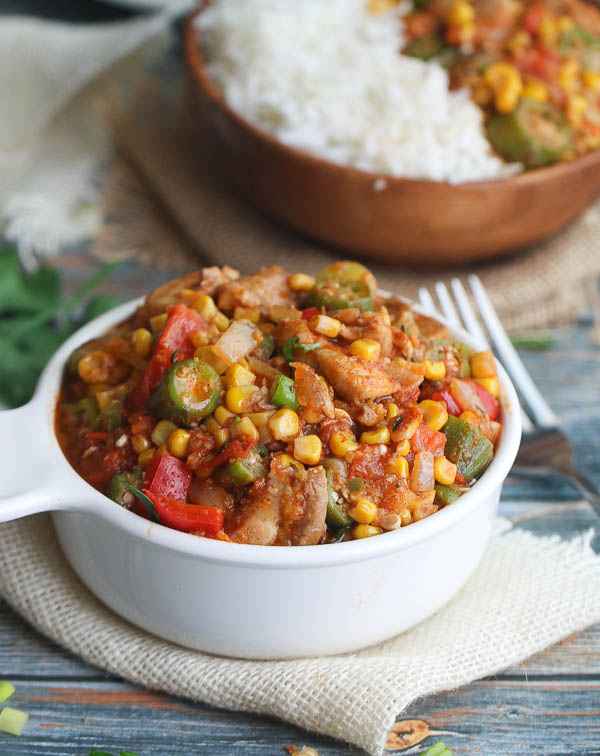 Receita de Frango com Quiabo da Vovô