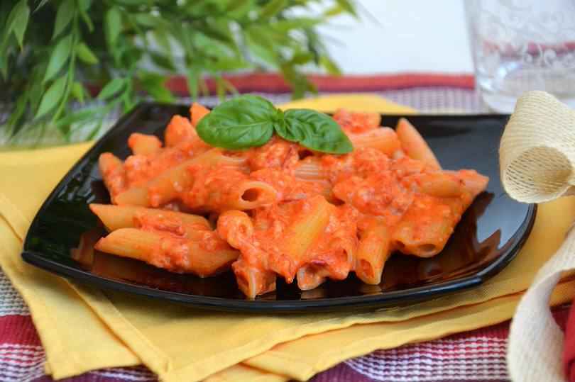 Receita de Macarrão com Calabresa Cremoso