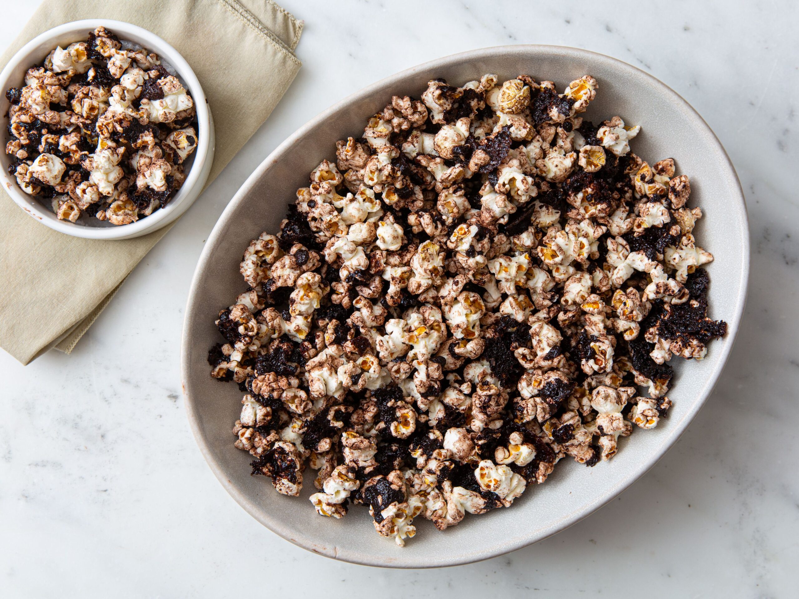 Receita de Pipoca de Chocolate simples e fácil