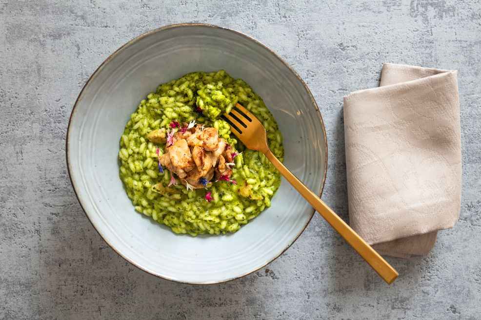 Receita de arroz com Brócolis Diferente 