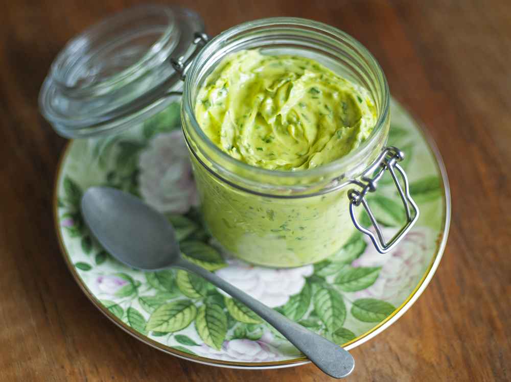 Receita de Maionese verde Simples 