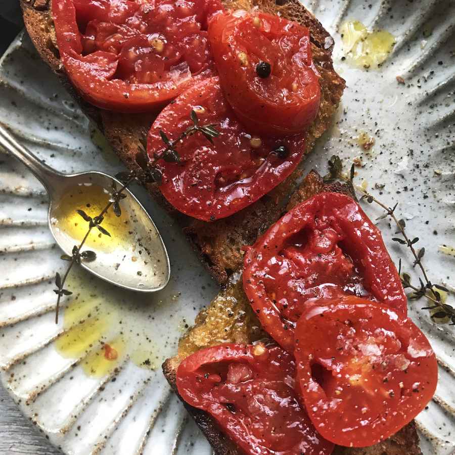 Receita de Tomate confit Tradicional