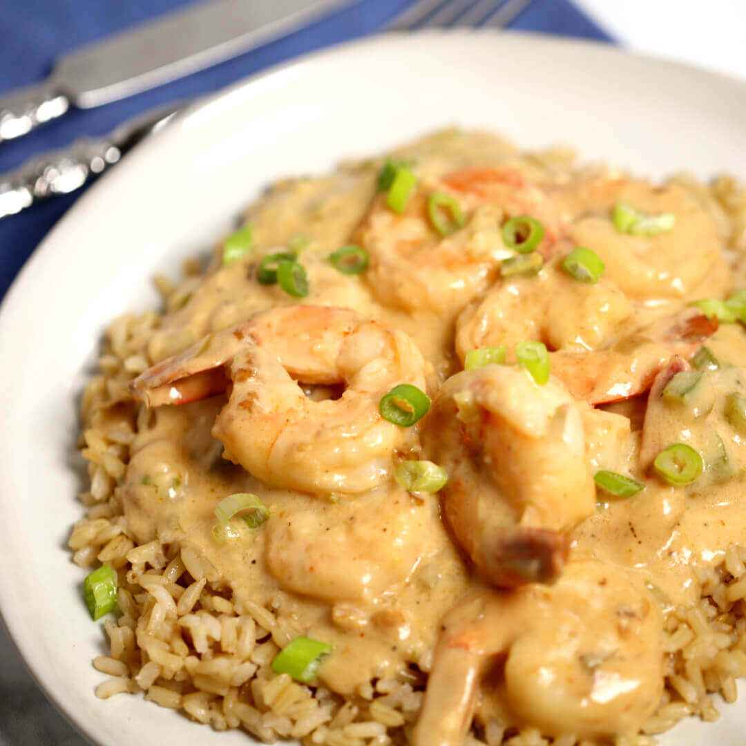 Receitas de camarão com creme de leite Delicioso