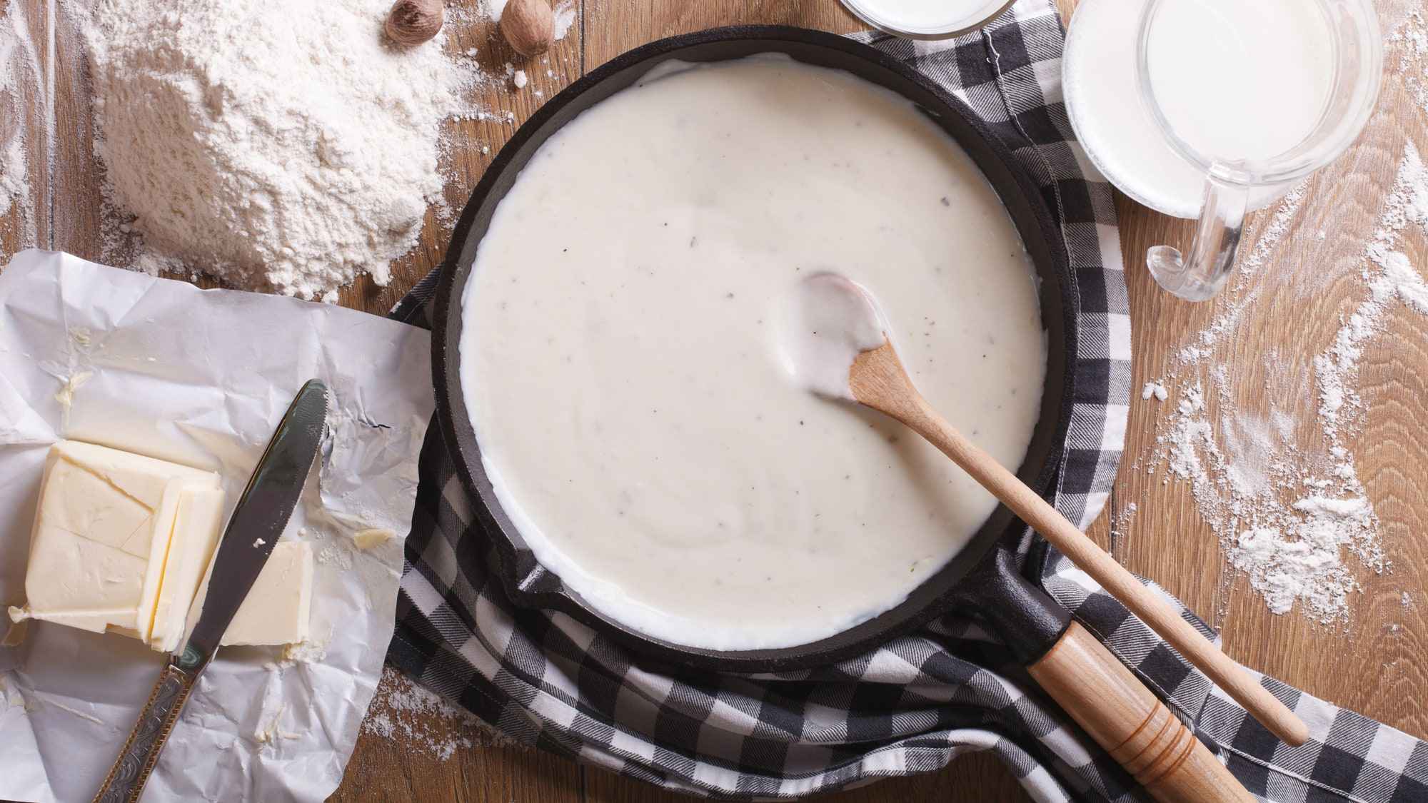 Como fazer molho branco cremoso de 5 minutos