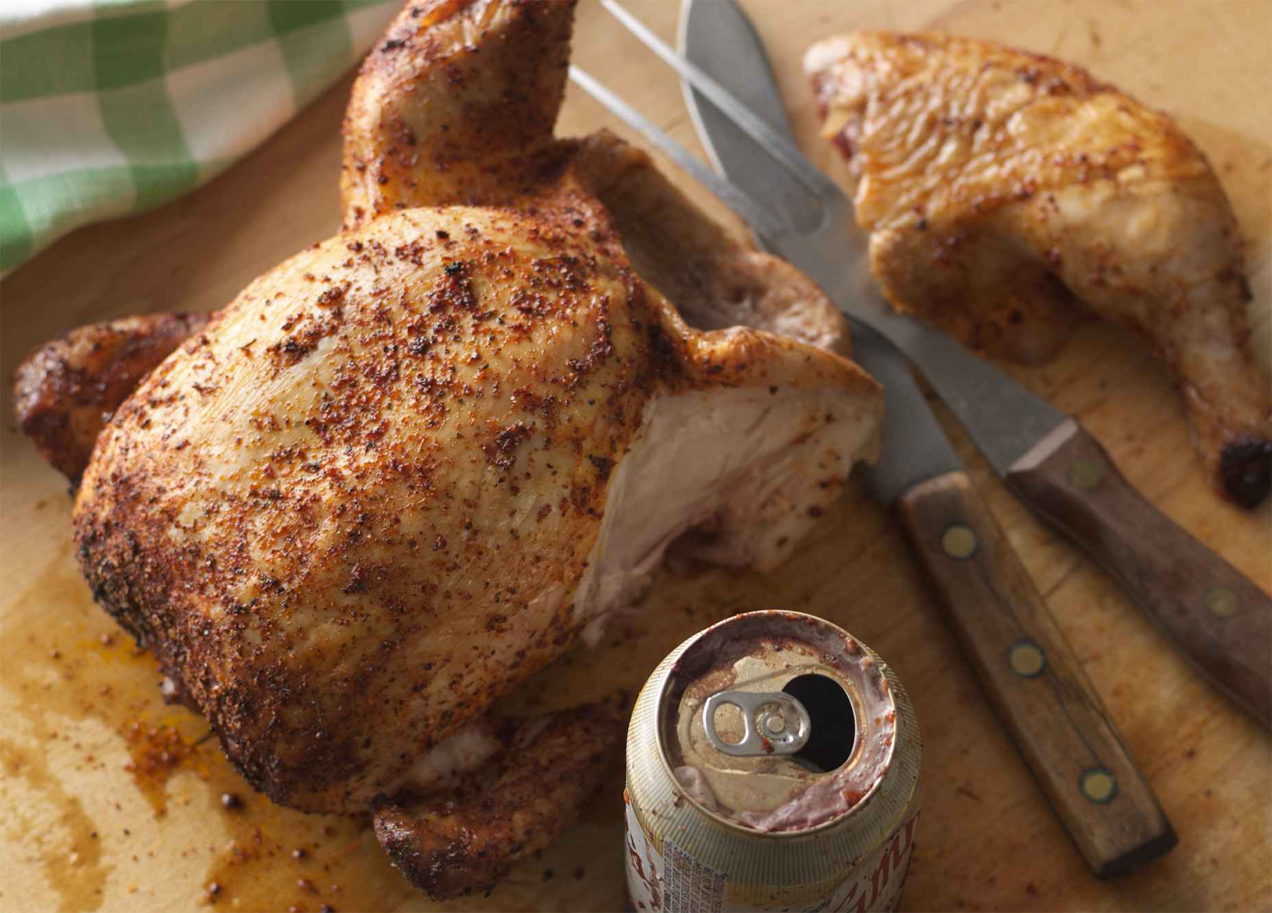 Receitas com Frango no forno com Cerveja