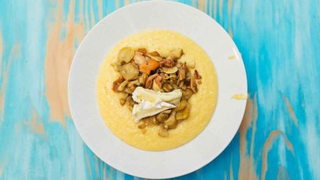 Receita de Polenta Mole