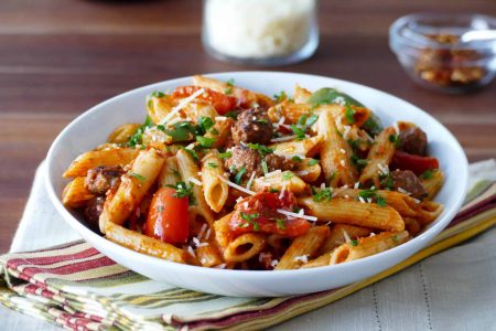Macarrão com Salsicha